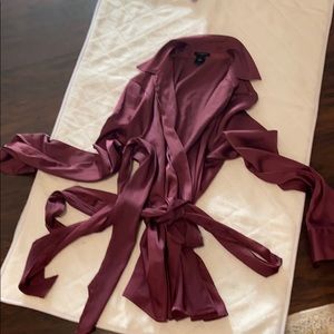 Ann Taylor wrap tie shirt